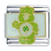 Italian Charms - good luck care bear licensed italian charm Image.