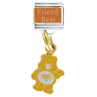 Italian Charms - dangle friend care bear italian charm Image.