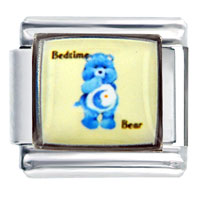 Italian Charms - "bedtime bear" care bear licensed italian charm Image.