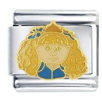 Italian Charms - cabbage patch kids queen italian charm Image.