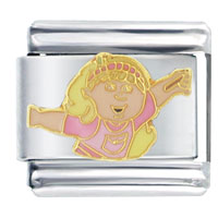 Italian Charms - cabbage patch kids butterfly italian charm Image.