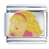 Italian Charms - cabbage patch kids soccer girl italian charm Image.