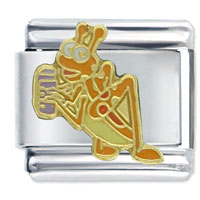 Italian Charms - dora the explorer fiesta grasshopper licensed italian charm Image.