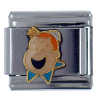 Italian Charms - little lulu tub italian charm Image.