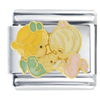 Italian Charms - precious moments with pets licensed italian charm Image.