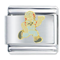 Italian Charms - raggedy ann andy boy skipping licensed italian charm Image.