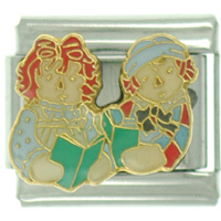 Italian Charms - raggedy ann andy story italian charm Image.