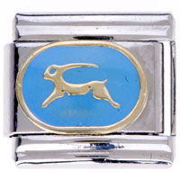 Italian Charms - animal theme fallow deer italian charm bracelets Image.