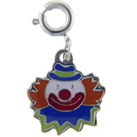 Teens & Kids Jewelry - clown link charm clasp charm Image.