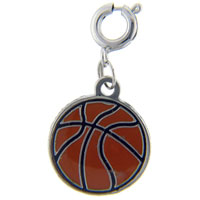 Kids Jewelry - basketball clasp charm Image.