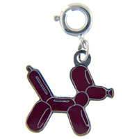 CP0079D: balloon animal clasp charm Image.