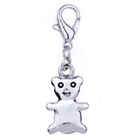 Kids Jewelry - beer biscuit 925 sterling silver clasp charms Image.