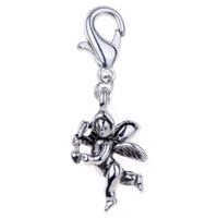 Kids Jewelry - bee fairy 925 sterling silver clasp charms Image.