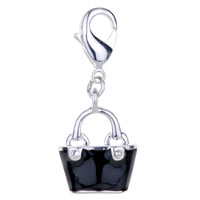 Kids Jewelry - women handbag 925 sterling silver clasp charms Image.