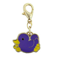 Pendants - purple duck pendant Image.