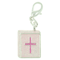 Kids Jewelry - pink bible clasp charm Image.