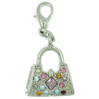 Kids Jewelry - rhinestone purse clasp charm Image.