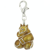 Kids Jewelry - teddy bear clasp charm Image.