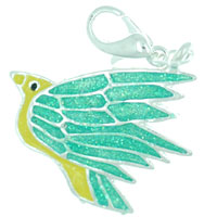 Kids Jewelry - beautiful flying bird clasp charm Image.