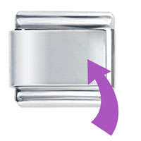 CUSTOMLASER: custom laser italian charm customlaser Image.