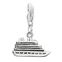 Sterling Silver Jewelry - cruise liner 925 sterling silver clasp charms Image.