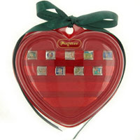 Italian Charms - italian charms red heart display Image.