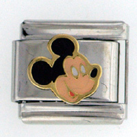 Italian Charms - mick mouse licensed italian charm Image.