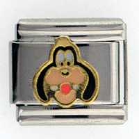 Italian Charms - goofy licensed italian charm Image.