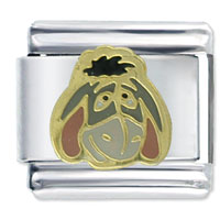 Italian Charms - sad eeyore licensed italian charm Image.
