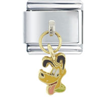 Italian Charms - pluto licensed italian charm Image.