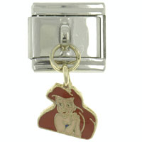 Italian Charms - ariel licensed italian charm Image.