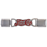 Italian Charms - red pepsi script logo deluxe italian charm Image.