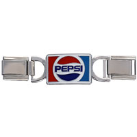 Italian Charms - classic pepsi logo deluxe italian charm Image.
