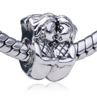 European Beads - sea animal silver plated european beads Image.