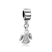 Beads - angel with wings dangle european beads Image.