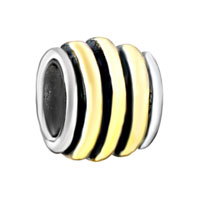  - gold tone striped circle Image.