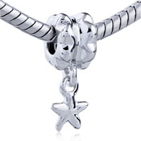 European Beads - fish star dangle european beads Image.