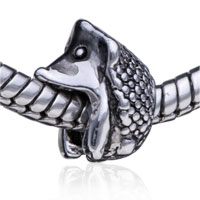 European Beads - cute animal silver plated european beads dpc1097 Image.
