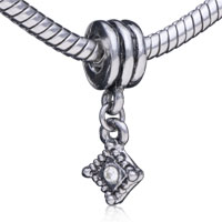 European Beads - special square dangle european beads Image.