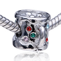 European Beads - cup crystal european beads Image.