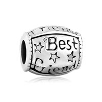 European Beads - mothers day gifts best friend fit all brands beads/ charms/ bracelets silver plated beads charms bracelets Image.
