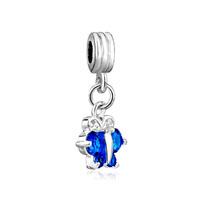 European Beads - december birthstone butterfly dangle european beads all brands charms bracelets Image.