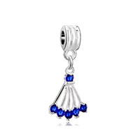 European Beads - december birthstone sector fit all brands &amp;  dangle european beads charms bracelets Image.