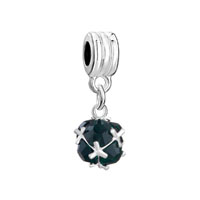 European Beads - may birthstone fancy fit all brands dangle european beads charms bracelets Image.