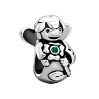 European Beads - jewelry guardian angel fit all brands &amp;  silver plated beads charms bracelets Image.