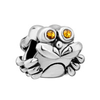 European Beads - jewelry november birthstone crab fit all brands &amp;  silver plated beads charms bracelets Image.