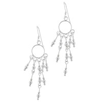 Earrings - dream catcher dangle earrings Image.