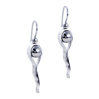 Earrings - dangle key earrings Image.