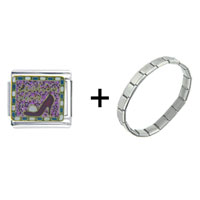 Pugster Gift Center - fashion diva combination italian charm bracelet Image.