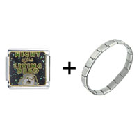 Pugster Gift Center - night of the living dead combination italian charm bracelet Image.
